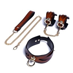 Set Rosy Embossed Bondage 3pcs Maro