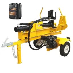 Pachet ProGARDEN DH22B Despicator busteni, 22T, benzina, tractabil, Dmax 500mm cu ulei hidraulic