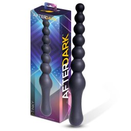 AfterDark Tinky Double Anal Massager Silicone Black