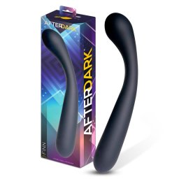 AfterDark Finn Double Anal Massager Silicone Black