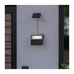 Eglo 901085-LED PANETTIERI Aplica solară LED/6,7W/3,7 1200mAh IP44 negru