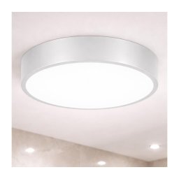 Brilagi - Plafonieră LED pentru baie POOL, 36 W, 230 V, Ø 40 cm, IP54, alb