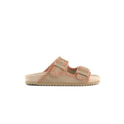 COLORS OF CALIFORNIA Sandale Suede With Stitchings COC.HC.BIO301N mud