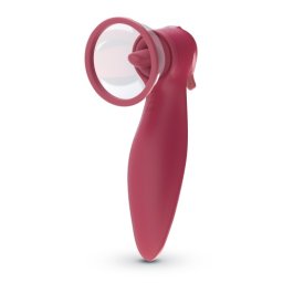 Crushious Saci Stimulator cu Suctiune Pentru Clitoris si Sfarcuri Placere Intensa Vibratie si Limbi Simultan