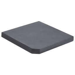 Placa de greutate umbrela, negru, granit, 25 kg, patrat GartenMobel Dekor