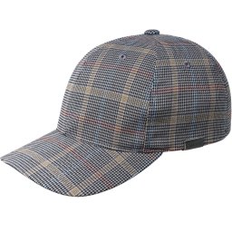 Sapca Kango Pattern Flexfit Baseball Plaid Gri