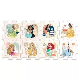 Trefl: Cub puzzle din spumă Disney - prințese