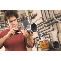 Adeziv gel pentru tevi din PVC GRIFFON Uni-100, 1L