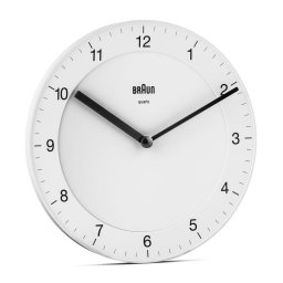 Ceasuri decorative Braun BC 06 W Quartz wall clock analog white