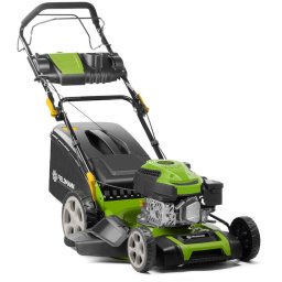 Masina de tuns gazon FZR 4616-144B Benzina, 144 cc, 46 cm, 65l, Verde/Negru