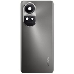 Piese si componente Capac Baterie Oppo Reno10 Pro, Negru (Silvery Grey), Service Pack 621033000081