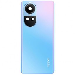 Piese si componente Capac Baterie Oppo Reno10, Albastru (Ice Blue), Service Pack 621033000093