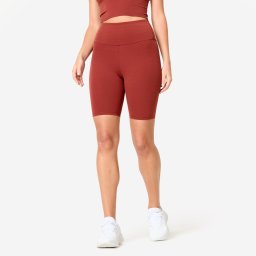 Pantalon scurt mulat Biker Cărămiziu Damă