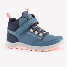Bocanci mid hidrofobi cu bandă cu arici drumeție 28-34 NH500 Albastru Copii