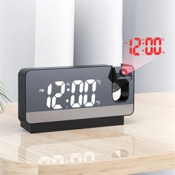 TOO DCP-444-B cu proiector ceas cu alarmă negru TOO DCP-444-B