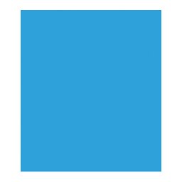 Rosco E-Colour+ 201 Full C.T. Blue – 1,2×7,6m gel roll