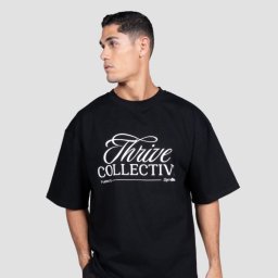 GymBeam Tricou Thrive Black XXL