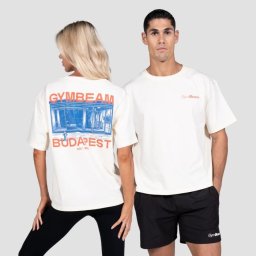 GymBeam Tricou Budapest Cream XL