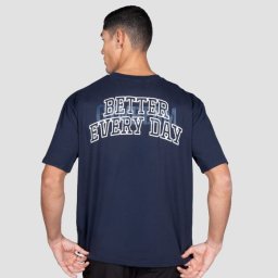 GymBeam Tricou Better Every Day Midnight XXL