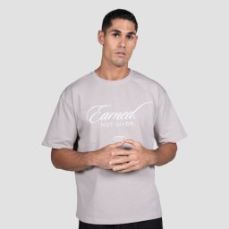 GymBeam Tricou câștigat Gri XL