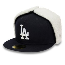 New Era, sapca albastra 59fifty earlap los angeles dodgers