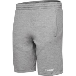 Hummel Pantaloni sport gri amestecat / alb