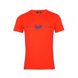 HARVEY MILLER Tricou albastru închis / roșu