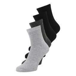 Lindex Șosete gri metalic / gri amestecat / negru