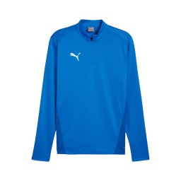 PUMA Tricou funcțional 'TeamGoal' albastru / alb
