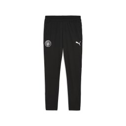 PUMA Pantaloni sport 'Manchester City' negru / alb