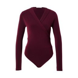 ABOUT YOU Tricou body 'Isa' roșu bordeaux
