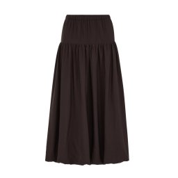 WE Fashion Fustă maro închis