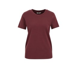 WE Fashion Tricou roșu vin