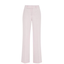 WE Fashion Pantaloni cu dungă roz pastel