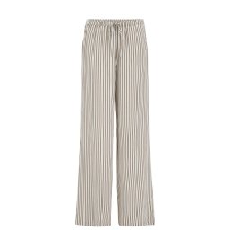 WE Fashion Pantaloni oliv / alb