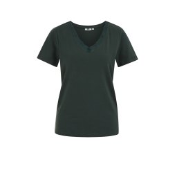 WE Fashion Tricou verde închis