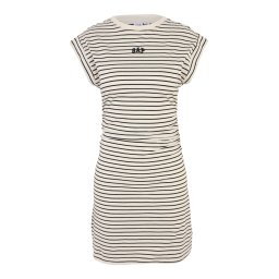 Gap Petite Rochie crem / negru