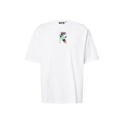 NEW ERA Tricou verde / roșu deschis / negru / alb