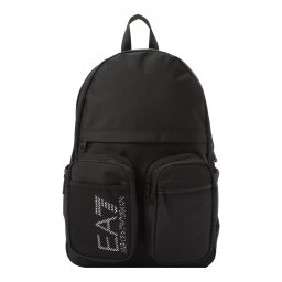 EA7 Emporio Armani Rucsac negru / alb