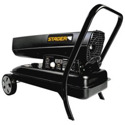Tun de Aer Cald Stager PLUS-K180 Ardere Directa 51kW Motorina 230V 1060mc Negru
