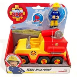 Pompierul Sam: Primul meu camion de pompieri Venus cu figurină Penny - 16 cm