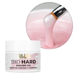 Gel Builder Allelac TIXO HARD Sparkle Light Pink 45g