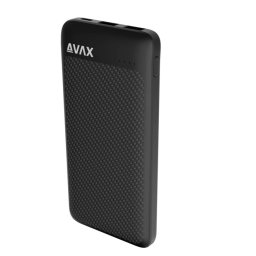 AVAX PB220 LIGHTY+ Baterie externă 20W, 20.000mAh, USB-C (PD 3.0) + 2×USB-A, neagră