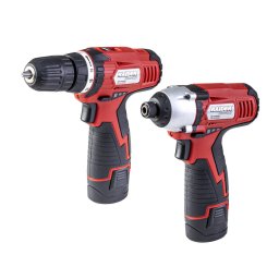 Set masina gaurit - insurubat + surubelnita cu impact 12V 2 x 1.5Ah RD-CDIDL01