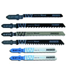 Set lame fierastrau pendular lemn si metal T 10pcs.