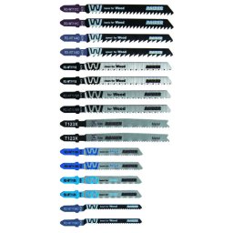 Set 16 buc. lame fierastrau pendular pentru lemn si metal "T"