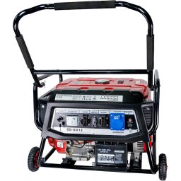 Generator pe benzina RD-GG12, 4 timpi, 7.5kW, pornire electrica Negru