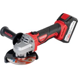 Polizor unghiular R20, Ø125mm, cu acumulator 4Ah, RDP-SPAG20, 11500rpm, Rosu