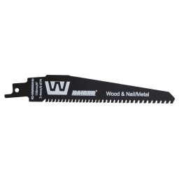 Lama fierastrau sabie W&N 150mm 3-4mm 6-8TPI RD-WMS956XHM