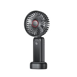 Mini Ventilatoare Ventilator de Mana Multifunctional, Baterie Externa, Suport, 4000mAh - Yesido YF10 - Black